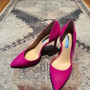 INC International Concepts Fuchsia Heels
